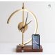 Khonsu Clock Lamp - Elegáns Irodai Óra - Vezeték Nélküli Töltő